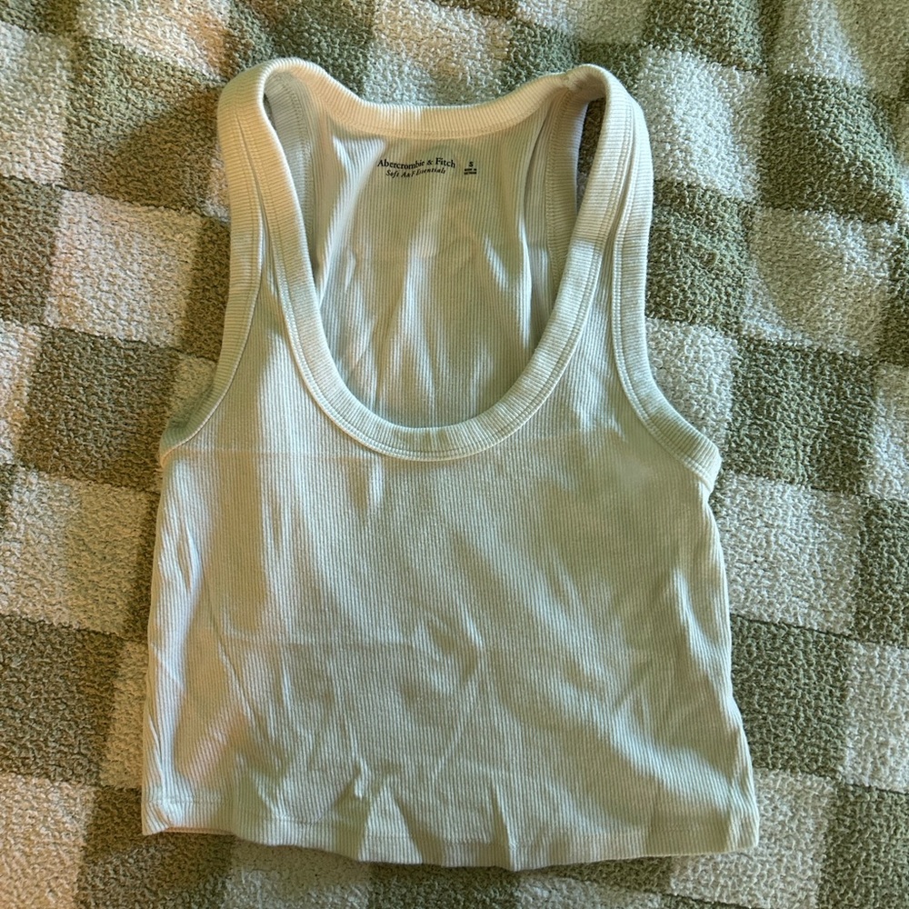 Abercrombie White Tank Top